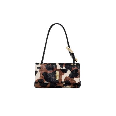 THE COW HAIRCALF MINI DUAL SHOULDER BAG